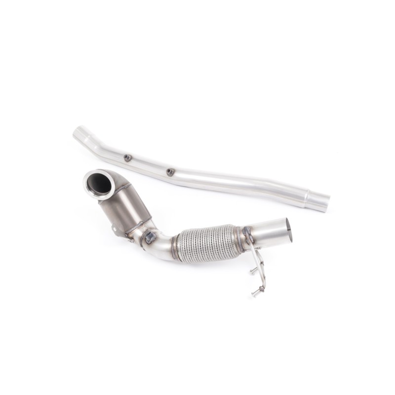 Large Bore Downpipe with Race Hi-Flow Sports Catalyst - For OE Cat-Back (Audi/Seat/VW) - OE Cat-Back