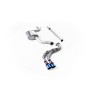 Seat Leon FR 1.8 TSI & VW Golf MK7.5 1.5TSI - Non-Resonated (Louder) Cat-Back Exhaust System with Burnt Titanium Trims (GTD Style) - Burnt Titanium