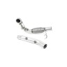 Seat Leon Cupra/Skoda Octavia vRS/VW MK7.5 GTI - Cast Downpipe with GPF/OPF & Catalyst Delete (For OE Catback) - OE Cat-Back