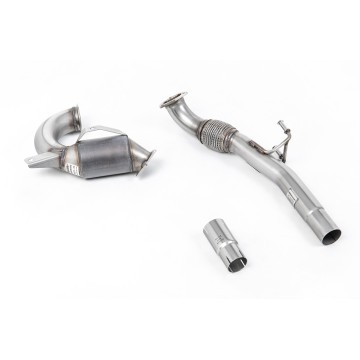 VW Up GTI 115ps & 1.0TSI 90ps - Hi Flow Sports Cat & Downpipe - For OE Cat Back - OE Cat-Back