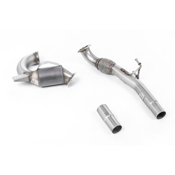 VW Up GTI 115ps & 1.0TSI 90ps - Hi Flow Sports Cat & Downpipe - For Milltek Cat Back - Milltek Cat-Back