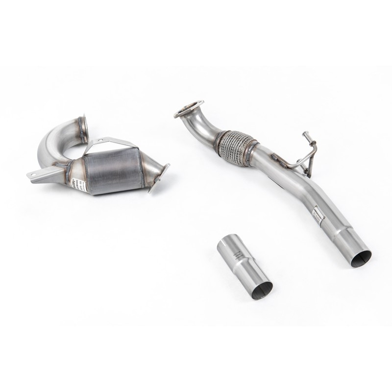 VW Up GTI 115ps & 1.0TSI 90ps - Hi Flow Sports Cat & Downpipe - For Milltek Cat Back - Milltek Cat-Back
