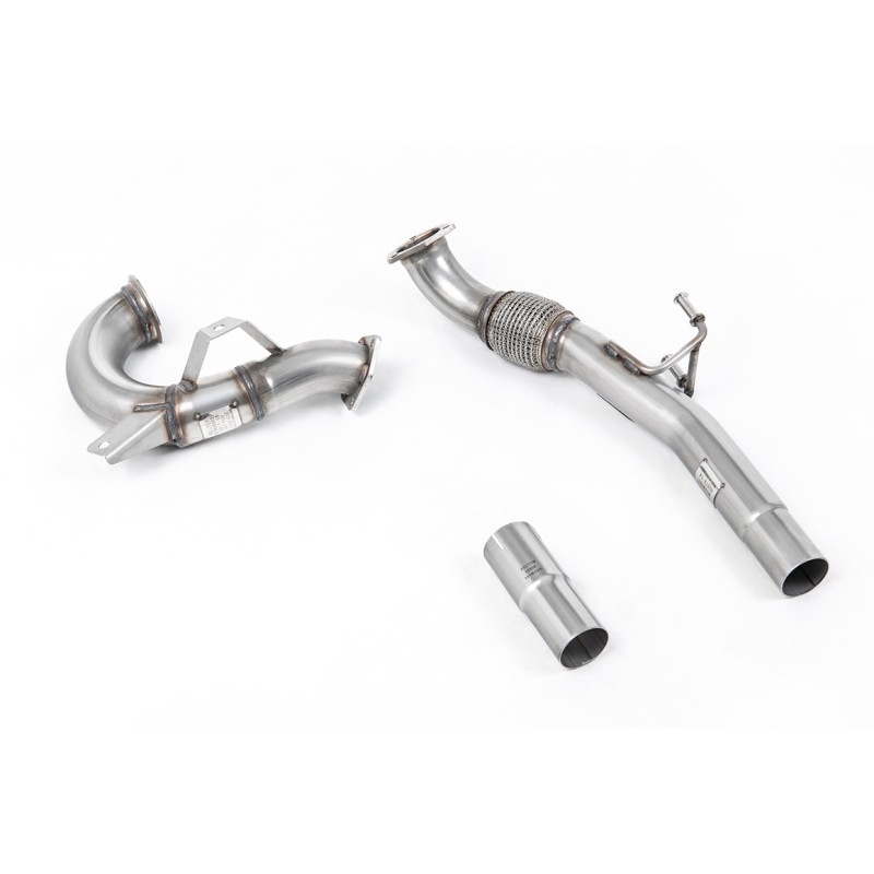 VW Up GTI 115ps & 1.0TSI 90ps - Large Bore Downpipe & De-Cat - For Milltek Cat Back - Milltek Cat-Back