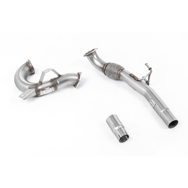 VW Up GTI 115ps & 1.0TSI 90ps - Large Bore Downpipe & De-Cat - For OE Cat-Back - OE Cat-Back
