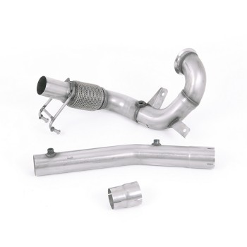 VW Polo GTI 2.0 TSI (AW - 5 Door/Pre Facelift/GPF Models) - Non-Resonated (Louder) Downpipe & De-Cat - For OE Cat-Back - OE Cat-Back