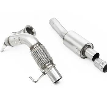 VW Polo GTI 2.0 TSI (AW - 5 Door/Non GPF Models) - Resonated Downpipe and Decat for OE Cat Back - OE Cat-Back