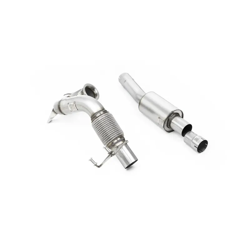 VW Polo GTI 2.0 TSI (AW - 5 Door/Non GPF Models) - Resonated Downpipe and Decat for OE Cat Back - OE Cat-Back