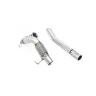 VW Polo GTI 2.0 TSI (AW - 5 Door/Non GPF Models) - Non-Resonated Downpipe and Decat for Milltek Cat Back - Milltek Cat-Back
