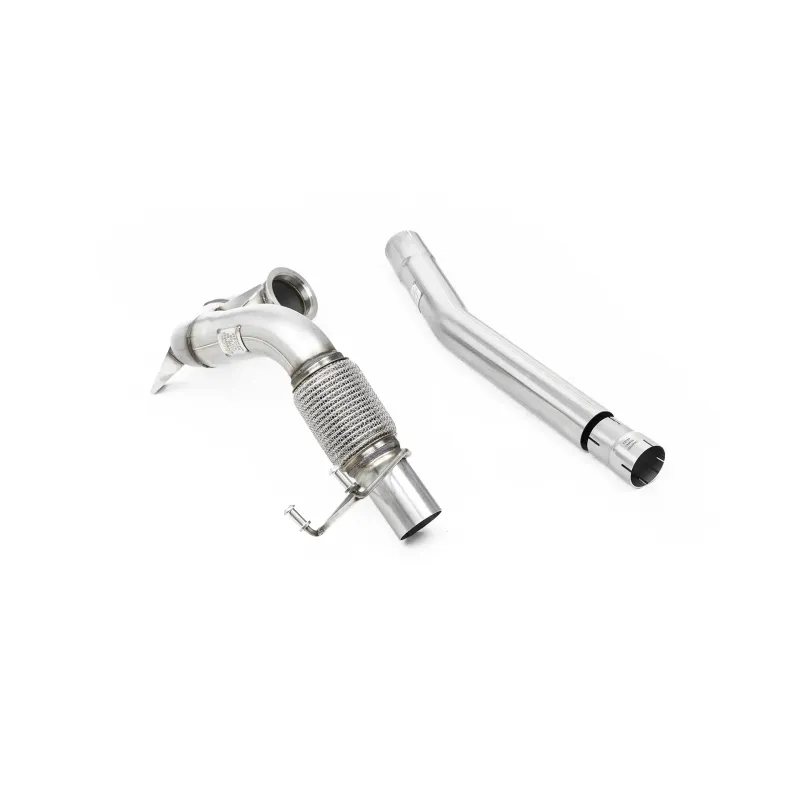 VW Polo GTI 2.0 TSI (AW - 5 Door/Non GPF Models) - Non-Resonated Downpipe and Decat for OE Cat Back - OE Cat-Back