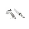 VW Polo GTI 2.0 TSI (AW - 5 Door/Non GPF Models) - Resonated Downpipe and Race Cat for Milltek Cat Back - Milltek Cat-Back
