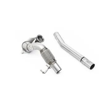 VW Polo GTI 2.0 TSI (AW - 5 Door/Non GPF Models) - Non-Resonated Downpipe and Race Cat for Milltek Cat Back - Milltek Cat-Back