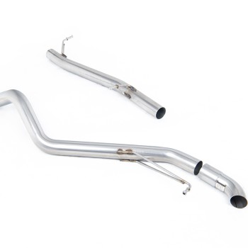 VW T6.1 SWB 2.0TDI - Non-Resonated Particulate Filter Back with Discrete Tailpipe - Discrete