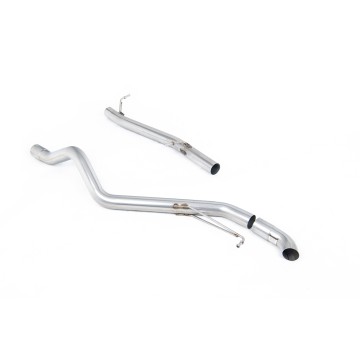 VW T6.1 SWB 2.0TDI - Non-Resonated Particulate Filter Back with Discrete Tailpipe - Discrete