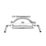 VW Golf GTI Mk8 - 80mm OPF/GPF Back Exhaust System with Polished GT-115 Trims - Polished