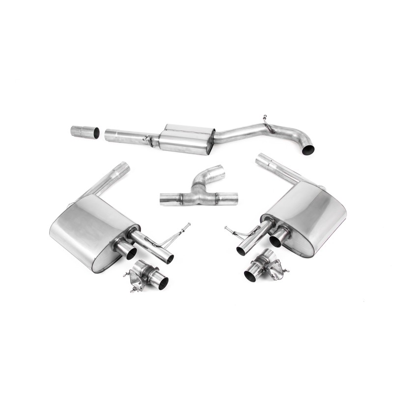 VW Arteon 2.0 TSI - Resonated (Quieter) Valved Cat Back Exhaust System (ECE Approval Awaiting Testing)