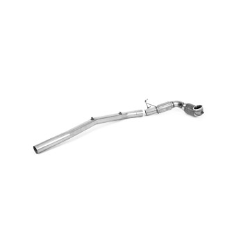 Large Bore Downpipe & Hi Flow Sports Cat - For Milltek Cat Back (Golf Mk8 R/Audi S3 8Y) - Milltek Cat-Back
