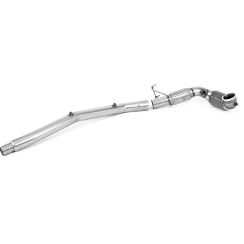 Large Bore Downpipe & Hi Flow Sports Cat - For OE Cat Back (Audi/VW/Seat) - OE Cat-Back