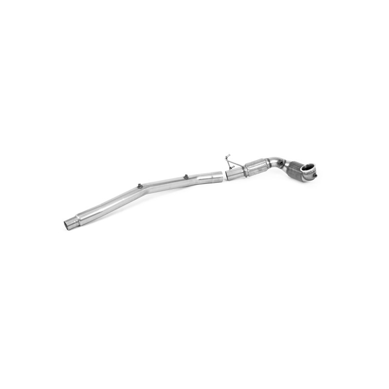 Large Bore Downpipe & Hi Flow Race Cat - For OE Cat Back (Audi/VW/Seat) - OE Cat-Back