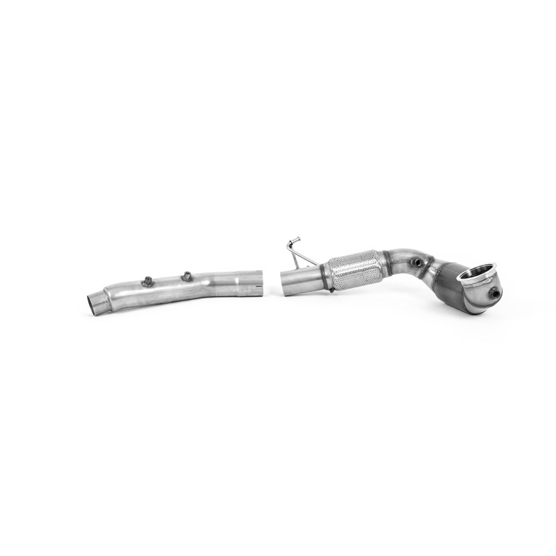 Large Bore Downpipe and Hi-Flow Sports Cat - For OE OPF-Back (Seat/Skoda/VW) - OE