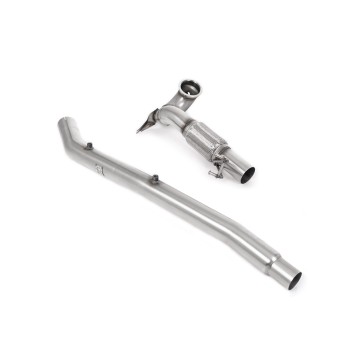 Large Bore Downpipe and De-Cat - For OE Cat-Back (Audi/VW/Seat) - OE Cat-Back