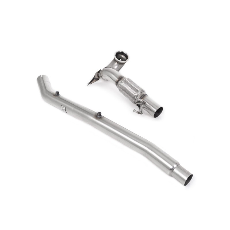 Large Bore Downpipe and De-Cat - For OE Cat-Back (Audi/VW/Seat) - OE Cat-Back