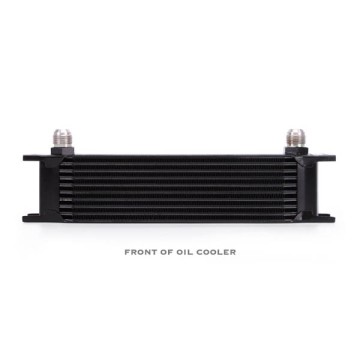 MISHIMOTO UNIVERSAL OIL COOLER KIT - BLACK COOLER NON THERMOSTATIC