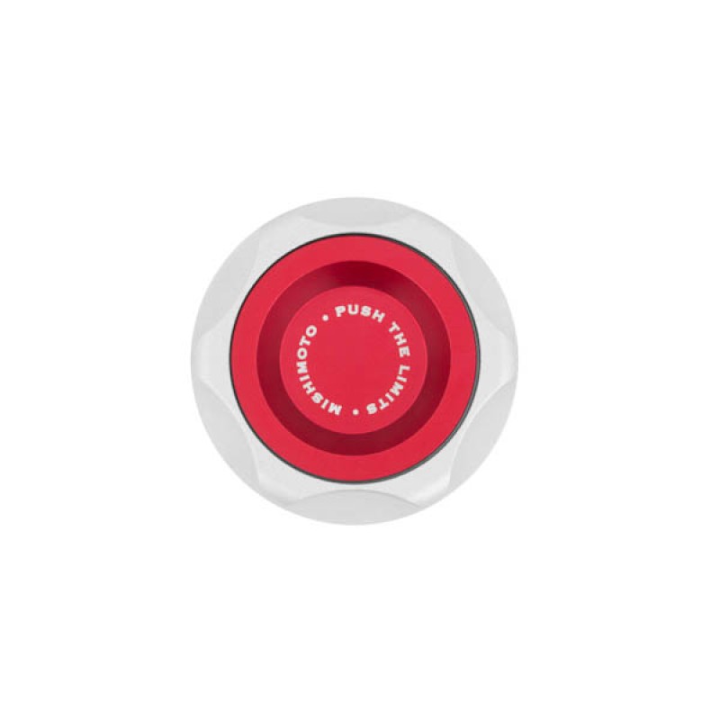 MISHIMOTO OIL FILLER CAP FOR MITSUBISHI - RED