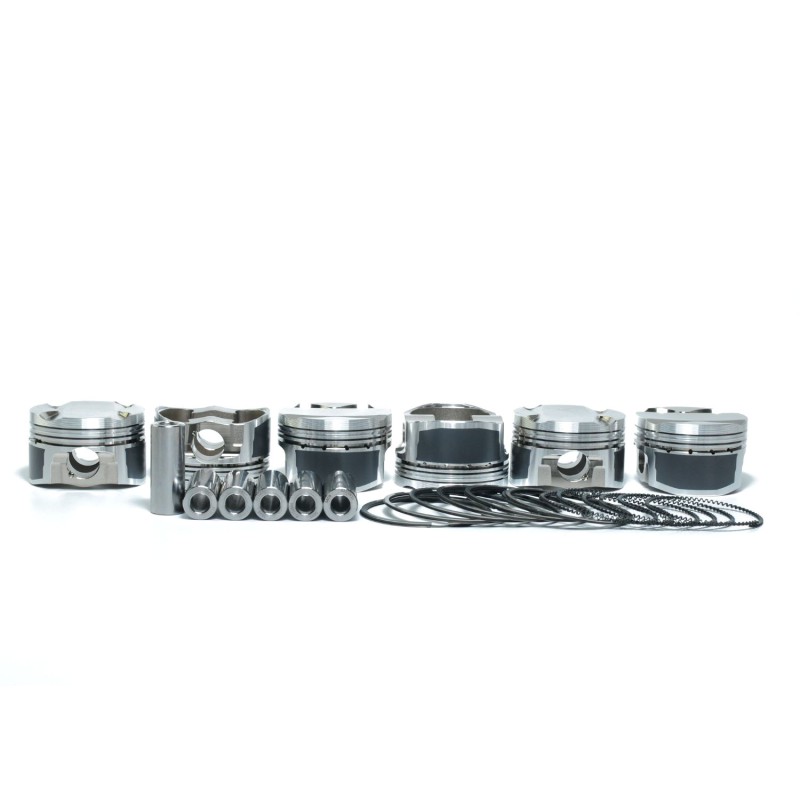 BMW 3.0L 24V (S58B30A) (10.2:1) ZRP 1400HD Forged Pistons by Wiseco