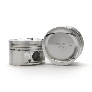 Mitsubishi EVO 4-9 4G63 ZRP Forged Pistons by Wossner