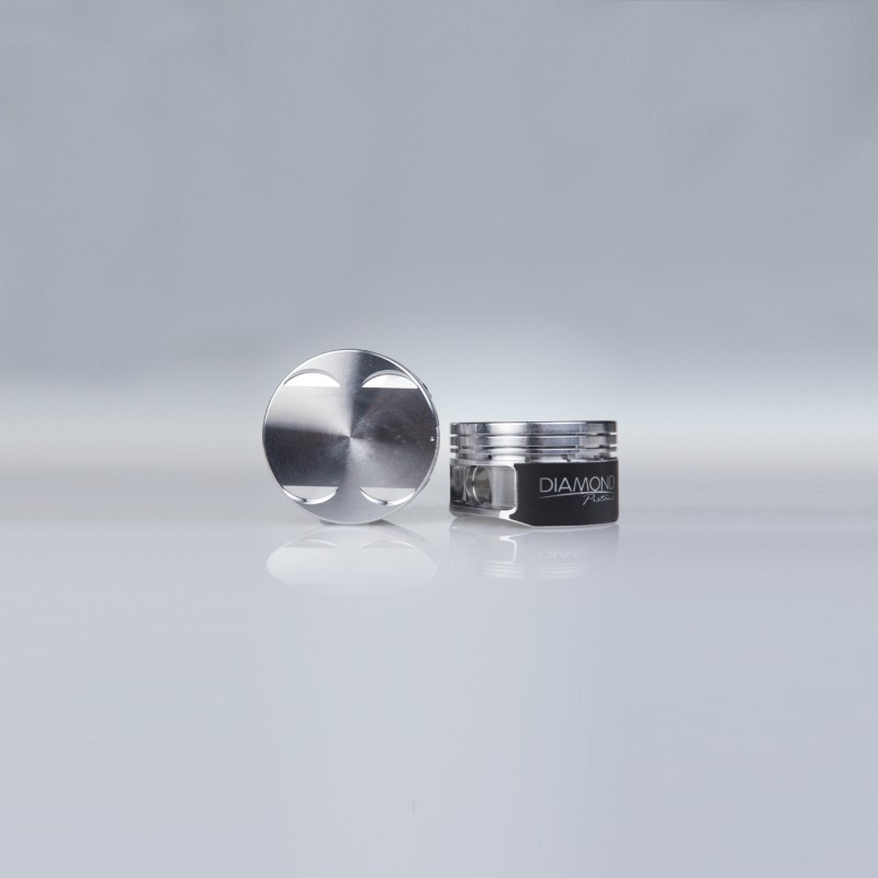 Nissan GTR VR38DETT (98.40mm Crank.) 9.5:1 Diamond Forged Pistons w/ H-13 Tool Steel Pins