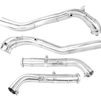 Black Mamba G63/G500/G550 W464 (Long Wheelbase) Catless Downpipes