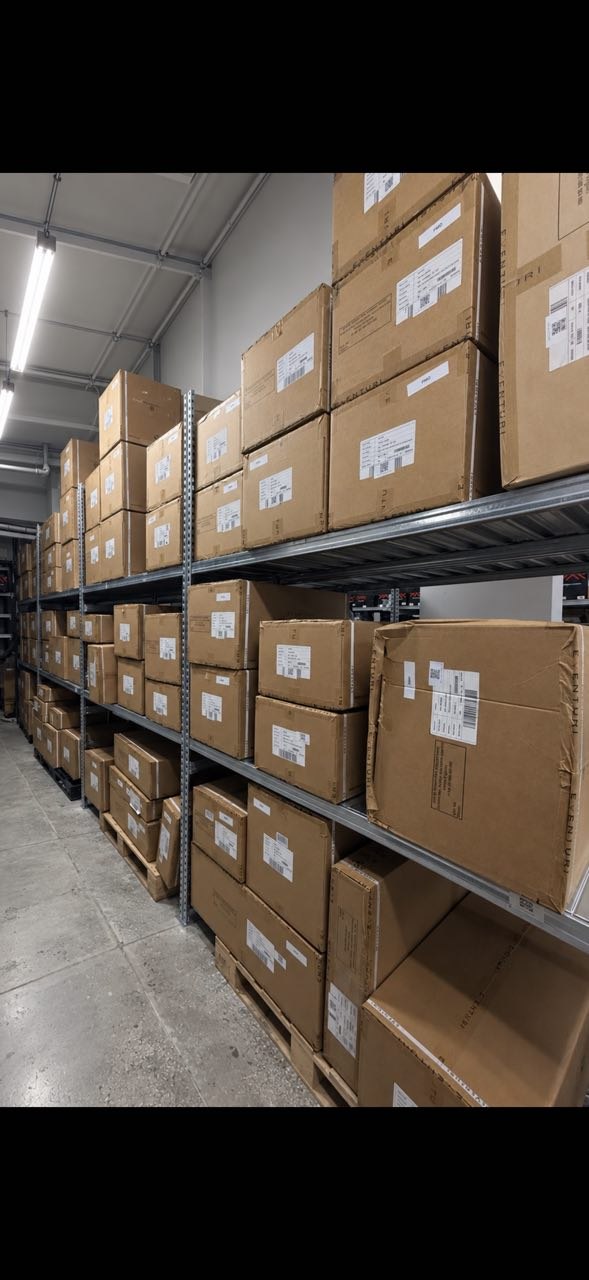 Warehouse stock prepared for fast aftermarket parts fulfilment
